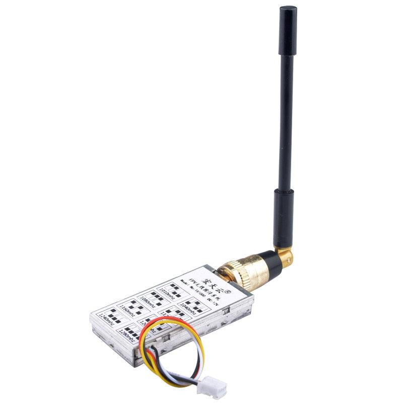 TX1000 送信機 - 1.2G 1W 1000mW 8CH FPV 送信機 1.2g TX 12CH 受信機 RX FPV コンボ RC ...