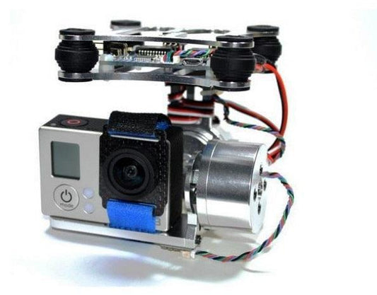FPV Gopro Metal Brushless Camera Gimbal w/Motor &amp;Controller,Blade Walkera QX350 Aerial photo - RCDrone