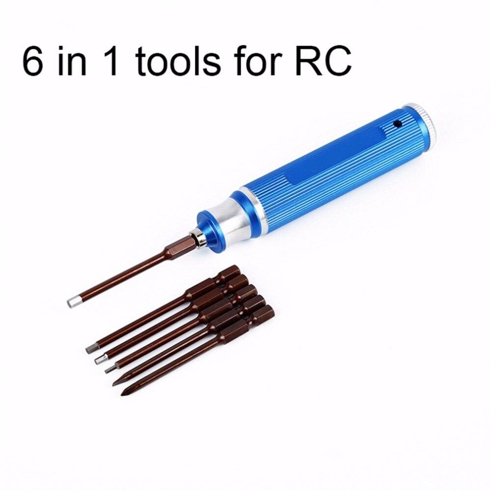 Rc Flight Tools 6 in 1 RC Screwdriver Tools Set for DJI Phantom 3 4 Drone Quadcopter f ...