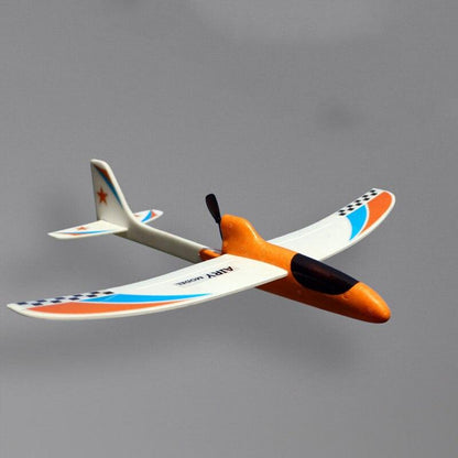 RC Airplanes Capacitor Electric Hand Throwing Glider DIY Airplane Model Hand Launch Throwing Glider Educational Toy for Children - RCDrone