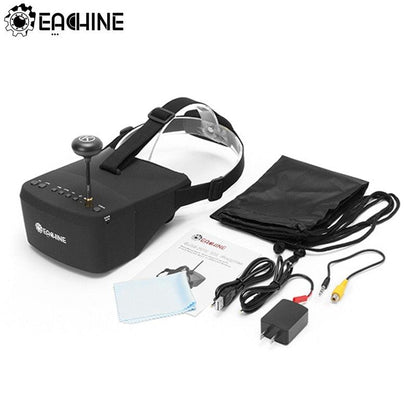 Eachine EV800 5 Inches 800x480 FPV Video Goggles 5.8G 40CH Raceband Auto-Searching Build In Battery - RCDrone