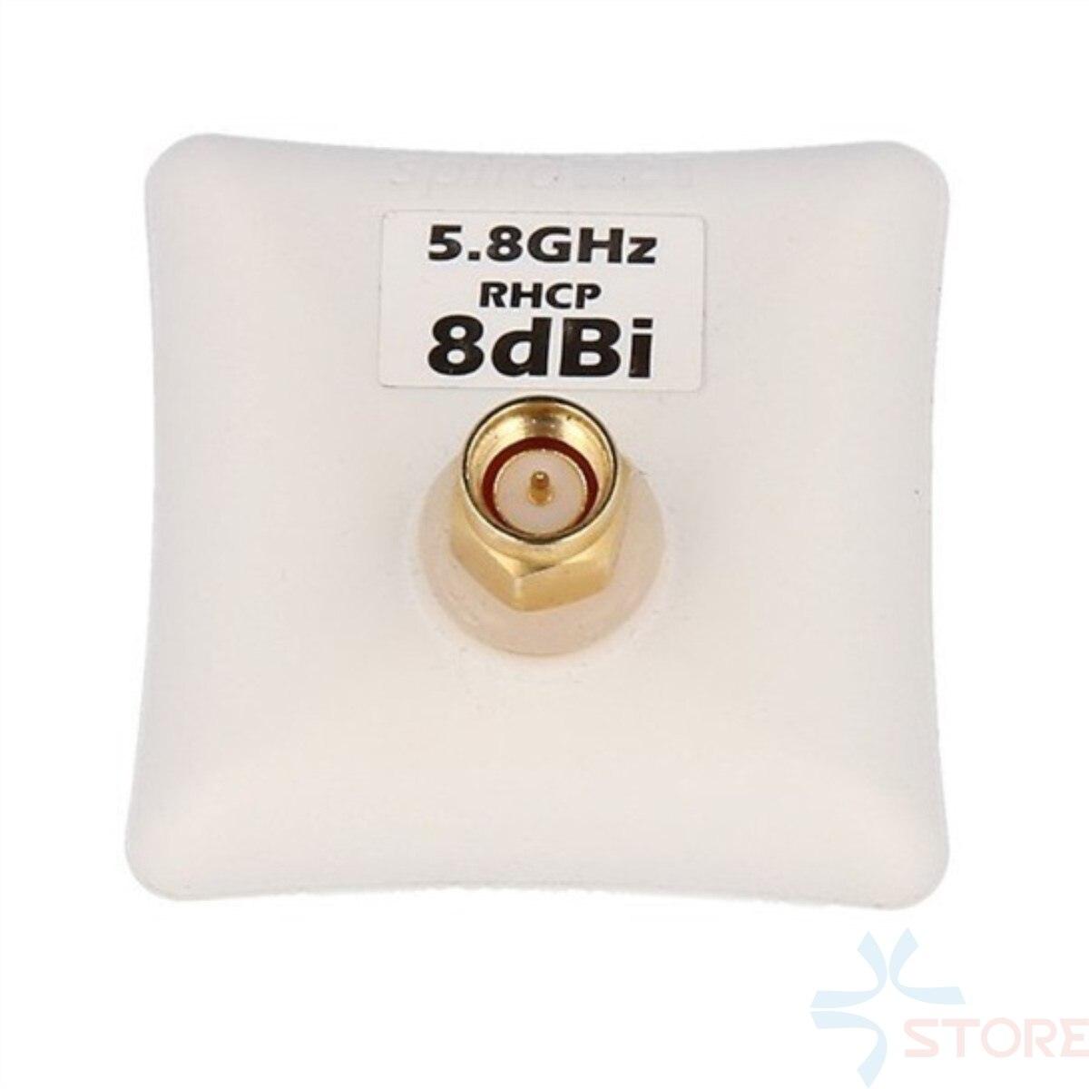 Antenna FPV 5.8GHz SpiroNet Polarizzata Circolare - Connettori SMA E RP-SMA, Cavo Flessibile Per RC Droni
