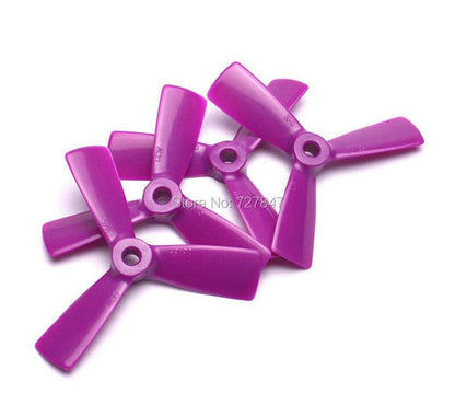 3045 3 blades Propeller - NEW 6 Pairs 3045 (6 color ) 3 blades Leaf Blade Prop Propeller CW /CCW for FPV Mini 130mm Quadcopter ZMR210 QAV250 High quality - RCDrone