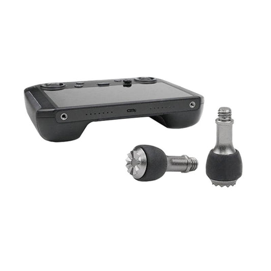 NEWwt 2Pcs Remote Control Joysticks Sensitive Comfortable Feel Easy  Installation Anti-slip with Storage Box Precise Drone Remote Thumb 