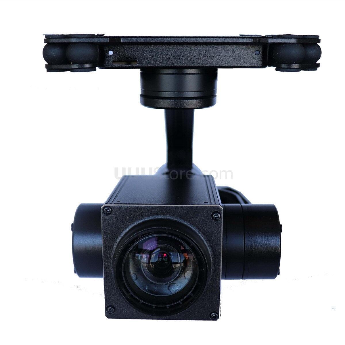 5-30KM long-distance 18X Dual Sensor of Zoom UAV Thermal Imaging Camera with 3 Axis Gimbal for UAV Drone Aerial Cinematography - RCDrone