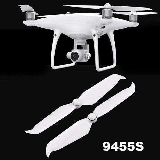 9455S Low Noise Propellers Blades for DJI Phantom 4 Pro V2.0 Advanced Quick Release Props noise Reduction Blade Accessory - RCDrone