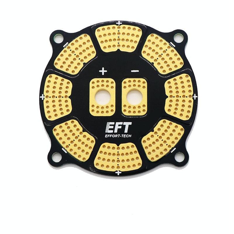 EFT Power Distribution Board - High Current 200A Wiring PDB 7oz for 8 ESC Electronic Speed Controllers Agriculture Plant Protection Drone Fog Machine EFT Agricultural Drone Accessories - RCDrone