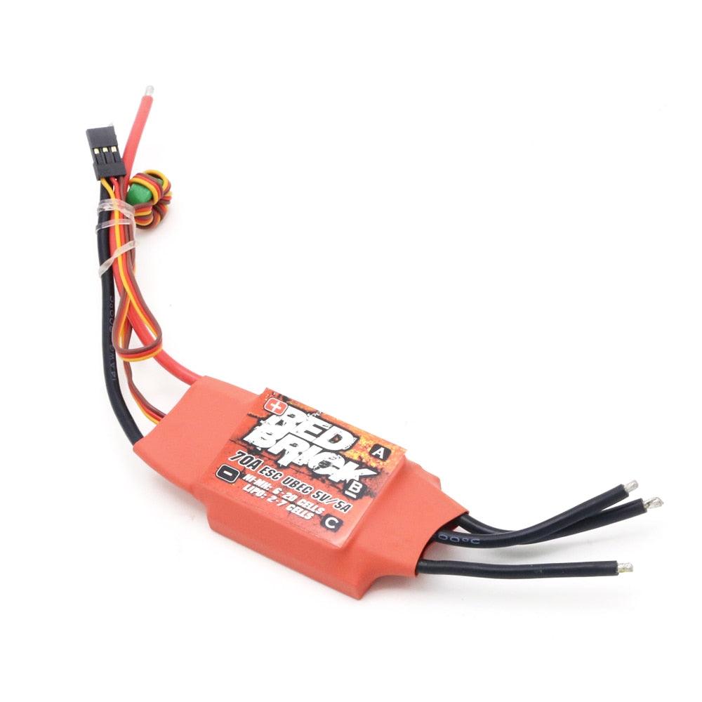 Red Brick 50A 70A 80A 100A 125A 200A Brushless ESC Electronic Speed Controller 5V/3A 5V/5A BEC for FPV Multicopter - RCDrone