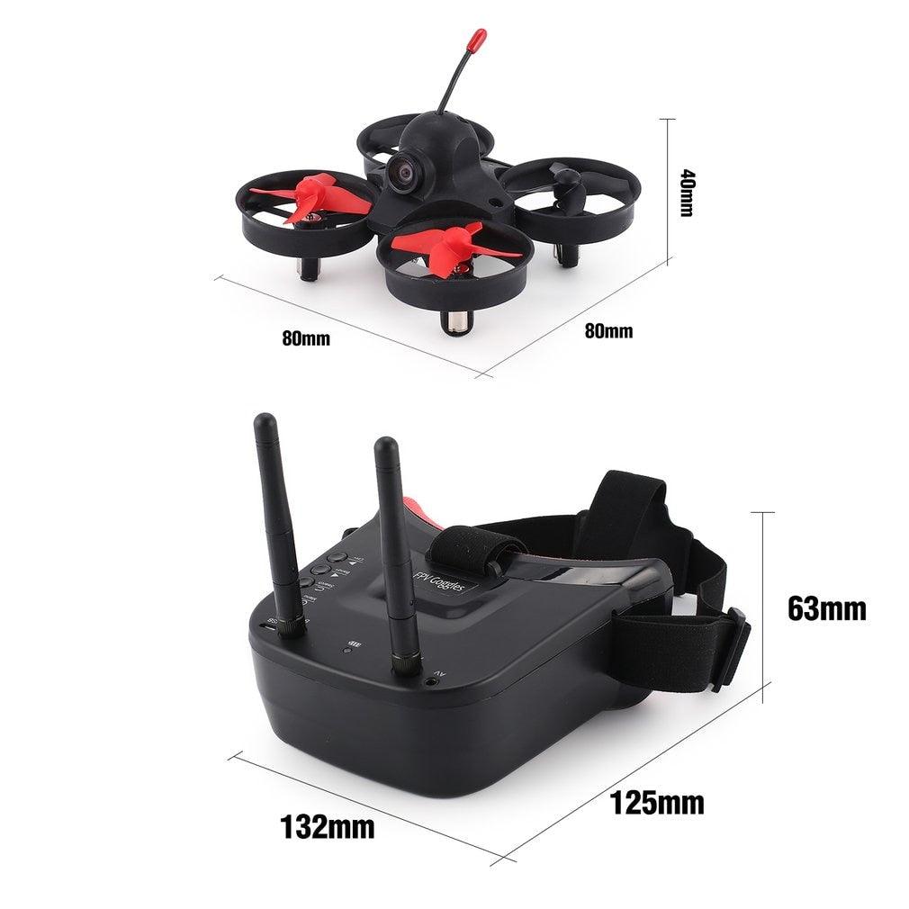 ゴーグル レシーバー モニター 5.8G 40CH FPV カメラ ミニ RC