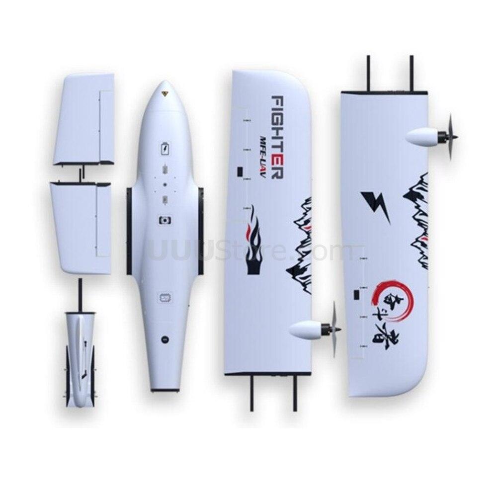 Makeflyeasy Fighter 2430mm Wingspan EPO Portable Aerial Survey Aircraft RC Airplane KIT As CLOUDS Fpv fix-wing drone - RCDrone