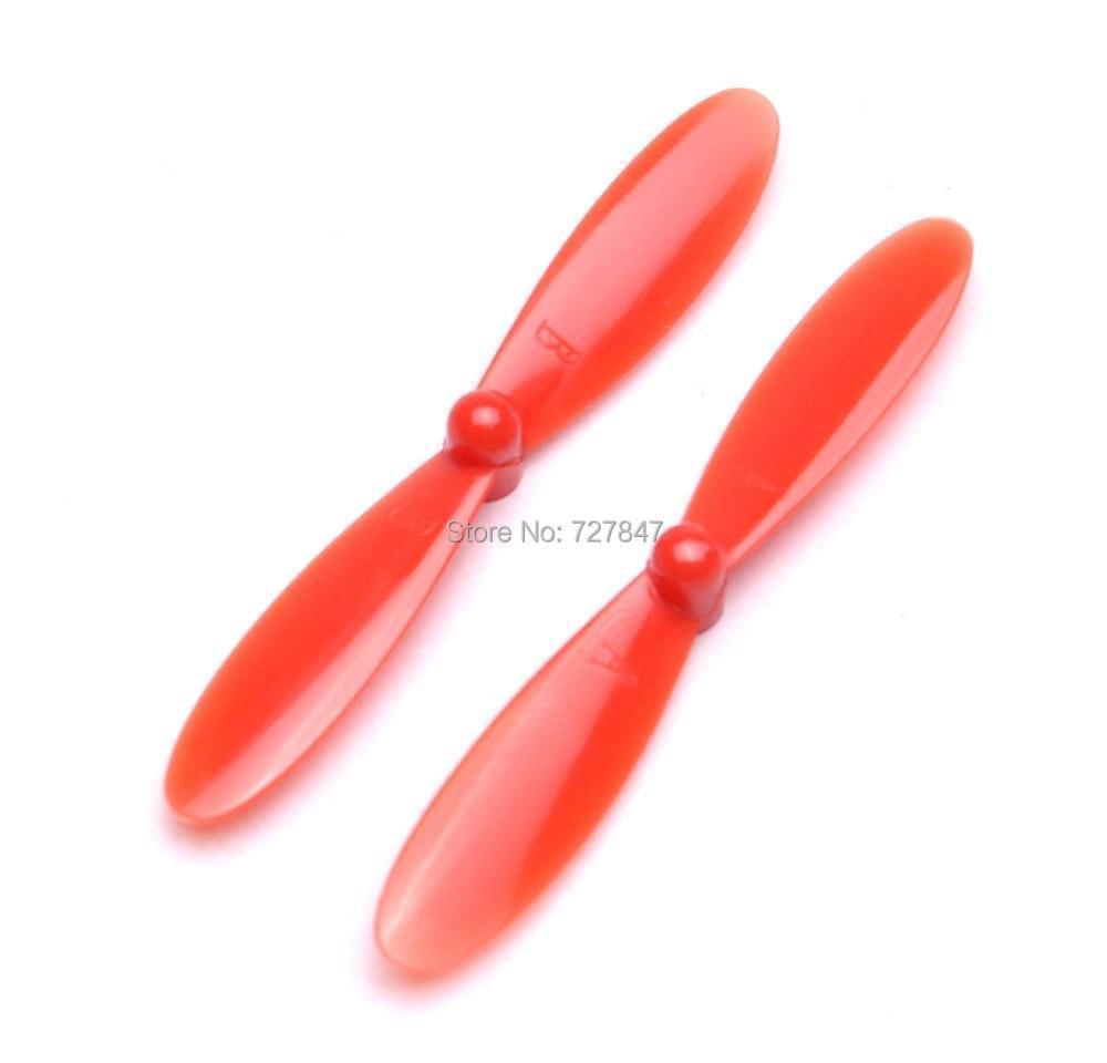 10 Pairs 55mm Blade Propeller - Prop for 7mm 8.5x20mm Coreless Motor DIY Micro RC Camera FPV Drone Quadcopter Accessories - RCDrone