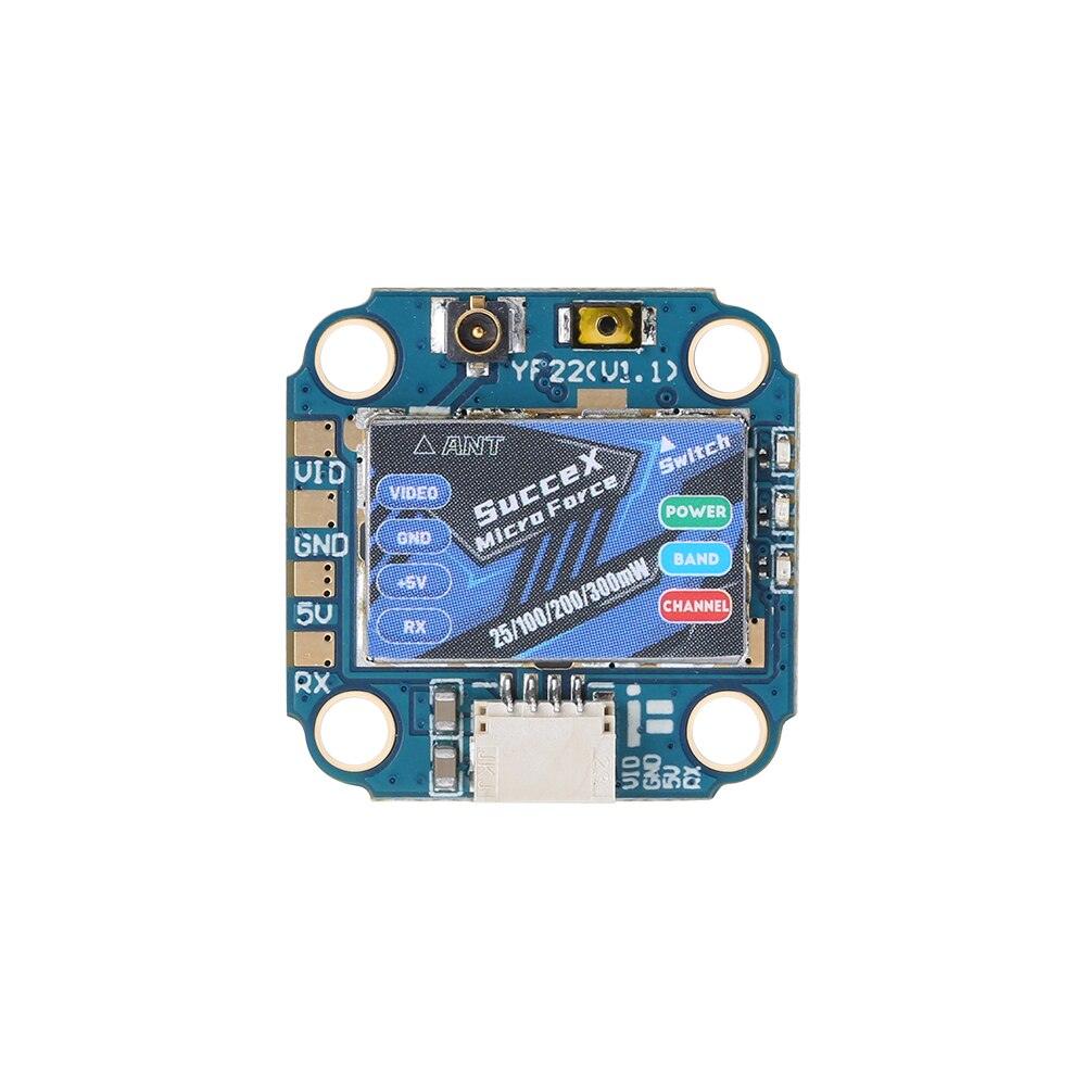 iFlight SucceX Micro Force 5.8GHz PIT/25/100/200mW/300mW VTX Adjustable with IPEX (UFL) connector for FPV part - RCDrone