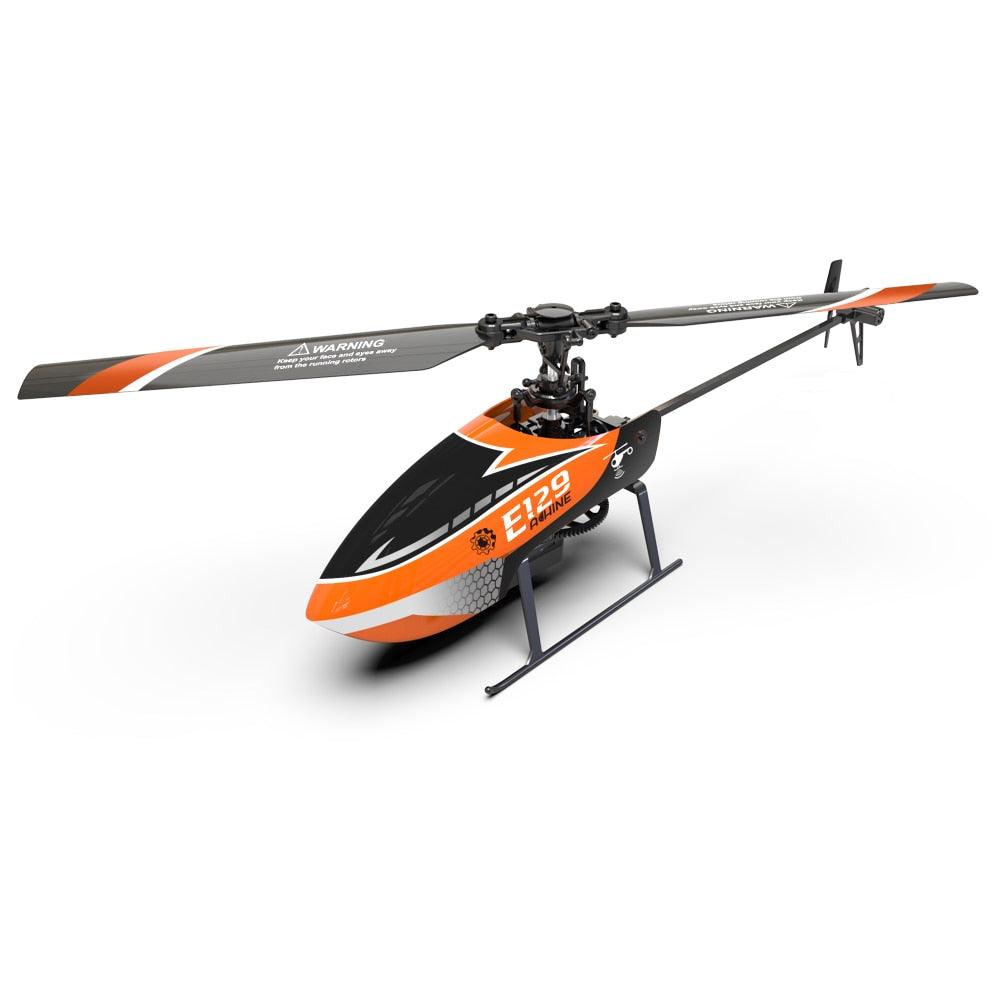Eachine E129 RC Helicopter - 2.4G 4CH 6 Axis Gyro Altitude Hold Flybarless RTF Optional Mode Right and Left Hand Upgrade E119 Toys - RCDrone