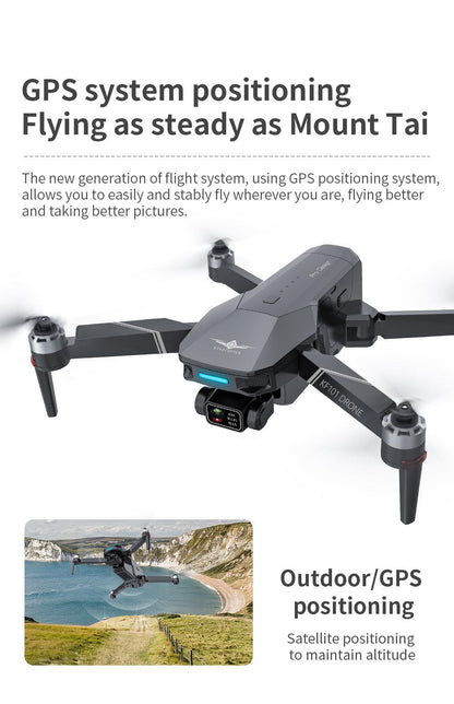 KF101 MAX Drone - 3000mAh 3KM GPS 3-axis gimbal 4K HD optical flow dual camera 5G EIS stabilizer rc quadcopter Professional Camera Drone - RCDrone