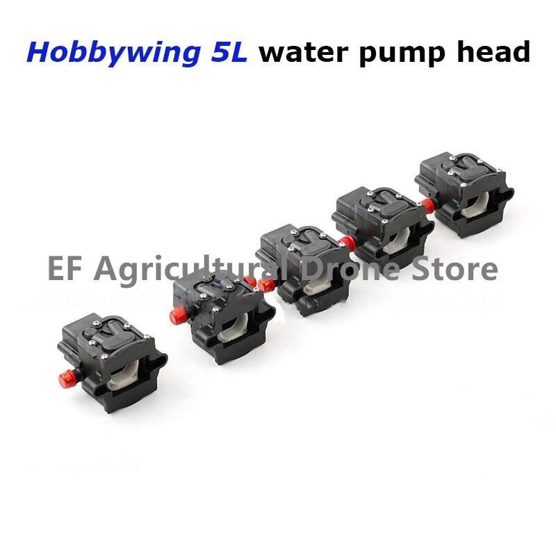 Hobbywing 5L 8L Brushless Water Pump Head - 10A 14S V1 Sprayer Diaphragm Pump for Plant Agriculture Drone Accessories - RCDrone