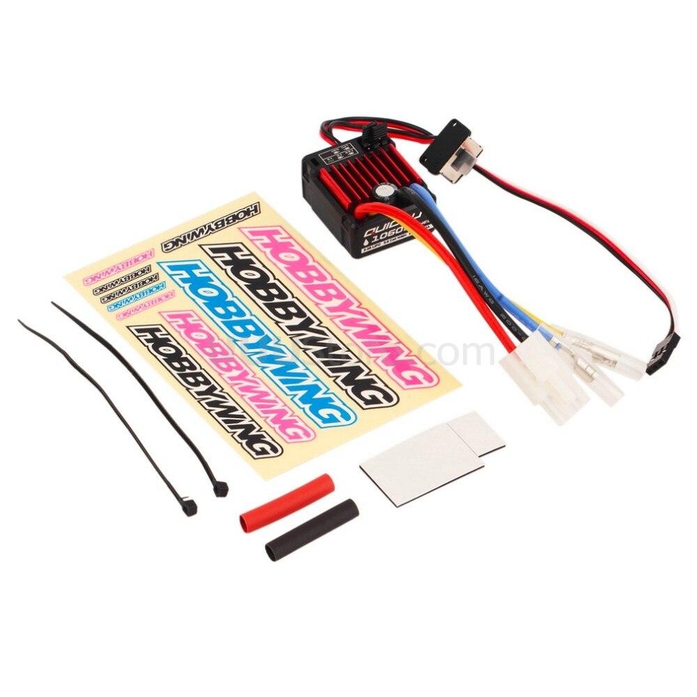 HobbyWing QuicRun Brushed 1060 60A Electronic Speed Controller ESC 1060 With Switch Mode BEC For 1:10 RC Car - RCDrone