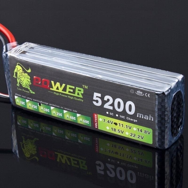 11.1V 5200mah Rechargeable battery For RC Drone - RCDrone