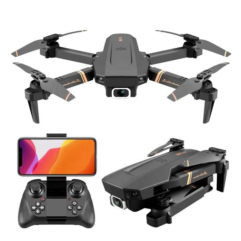 V4 Drone 4K Hd Groothoek Camera 1080P Wifi Fpv Drone Dual Camera Quadcopter - RCDrone
