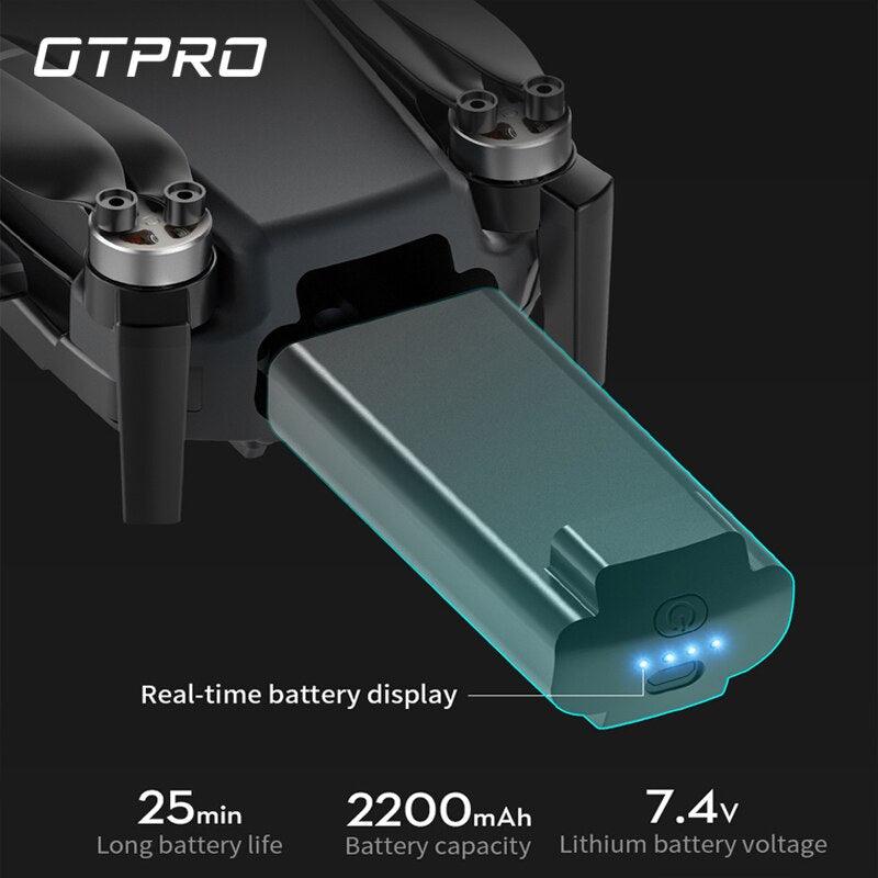 OTPRO GPS Drone - With 4K HD 5G WIFI HD Camera Brushless Motor RC Quadcopter Professional Foldable Helicopter Professional Camera Drone - RCDrone