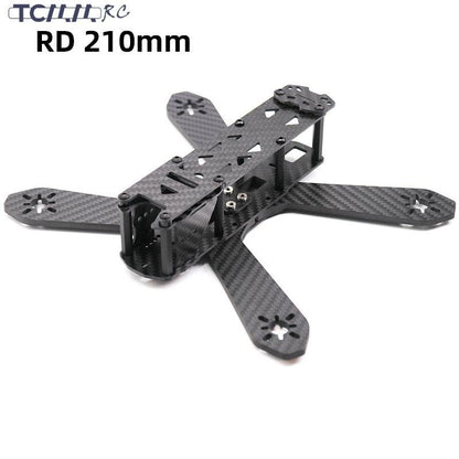 5 Inch FPV Drone Frame Kit -210mm RD210 Thickness 4mm Arm Carbon Fiber for FPV Racing Drone Quadcopter Accessories - RCDrone