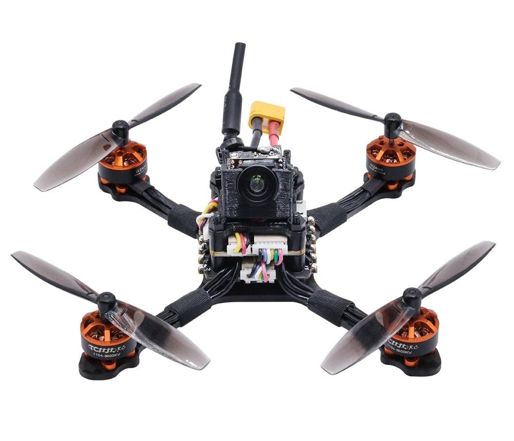 TCMMRC Racing Bee - 1104 8600kv ブラシレス モーター カーボン ファイバー製高推力レーシング ドローン 720TVL  カメラ fpv ドローン 2.5 インチ Fpv レーシング ドローン