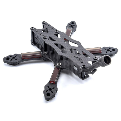 3inch Fiber Frame Kit - 150mm 150 / 4inch 195mm 195 Carbon Fiber Frame Kit with 4mm Thickness Arms for For APEX FPV Racing Drone Quadcopter - RCDrone