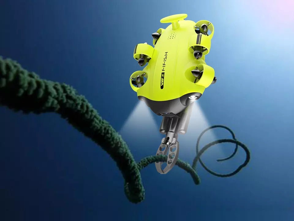 Fifish V6 - professional Underwater Drone 4K HD UHD Camera 100M Cable VR Control sea robot Drone Professional Camera Drone - RCDrone