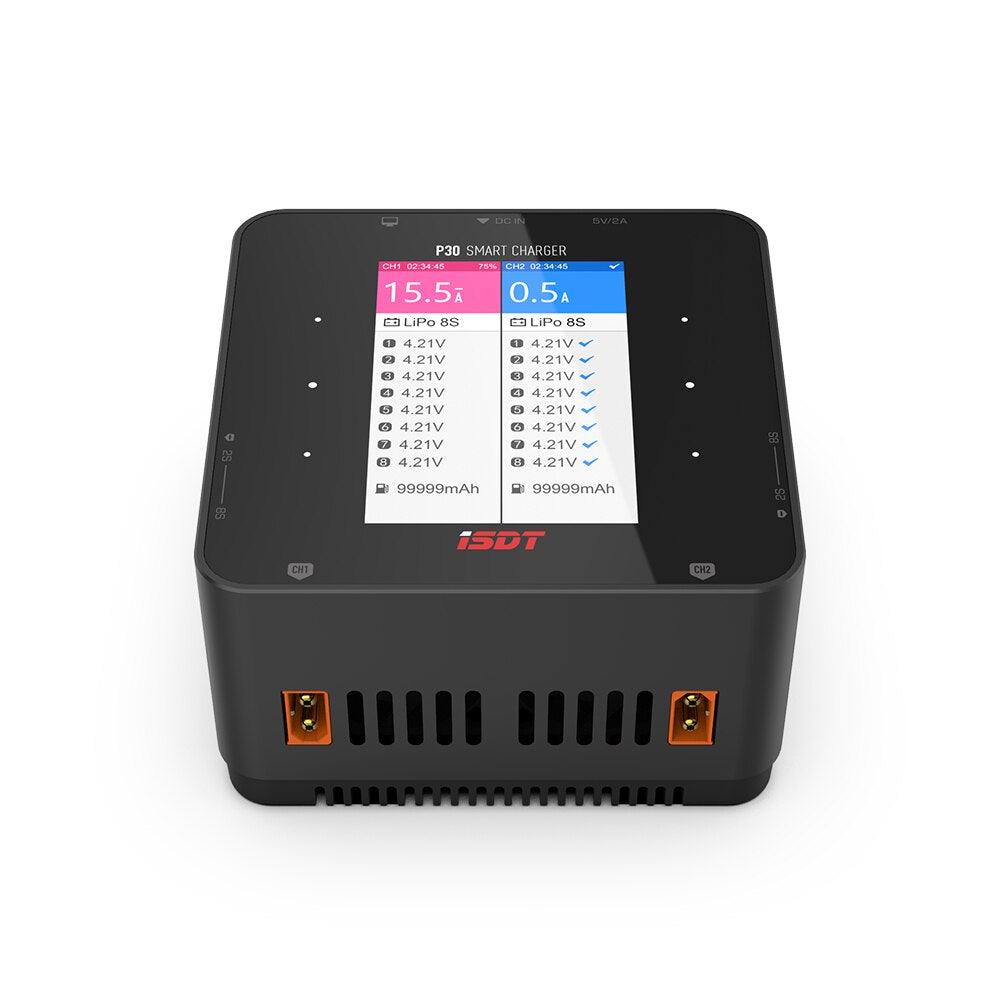 ISDT P30 Charger - 1000WX2 30AX2 High Power Dual Channel BattGo