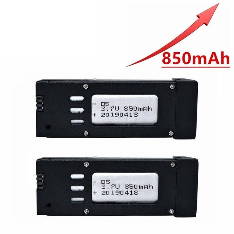 3.7V 850mAH Lipo Battery for E58 JY019 S168 RC Drone Quadcopter Spare Parts For RC Rechargeable Modular battery - RCDrone