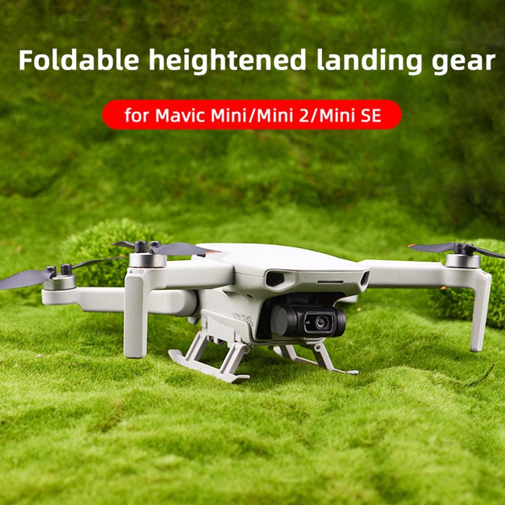 Drone Landing Gear Extended Height Leg - Support Protector Tripod Stand Skid For DJI Mini SE/Mini 2/Mavic Foldable Accessories - RCDrone