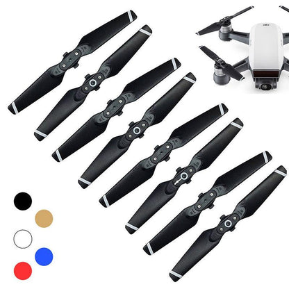 8pcs 4730 Propeller for DJI Spark Drone - Quick Release Folding Blades 4730F Replacement Props Spare Parts Wing Accessory Screw - RCDrone