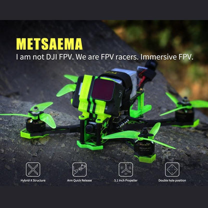 TCMMRC Metsaema215 - FPV racing drone camouflage propeller racing freestyle flying flexible RC drone kit fpv racing drone toy - RCDrone