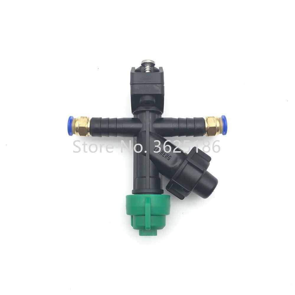 Quick Release Nozzle - agricultural spray plant protection machine high pressure nozzle single and double through water pipe plug - RCDrone
