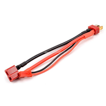 XT60 XT30 XT30U T Plug EC5 EC3 EC2 JST Parallel Battery Connector Cable Extension Y Splitter Plug Adapter for FPV Drone RC parts - RCDrone