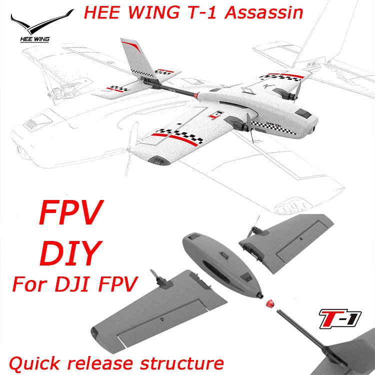HEE WING T-1 Assassin WNs FPV DIY For DJI 