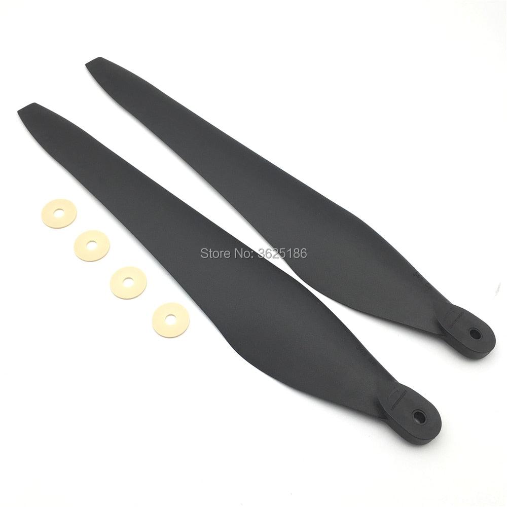 Hobbywing 3411 Propeller For X9 - Original Hobbywing FOC folding carbon fiber plastic 3411 CW CCW propeller for the power system of X9 motor agricultural drone - RCDrone