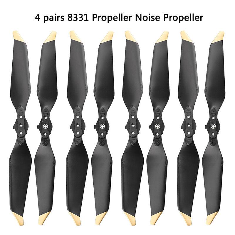 8pcs 8331 Low Noise Propeller for DJI Mavic PRO Platinum Drone Noise Reduction Blade Props Replacement Wing Accessory Spare Part - RCDrone
