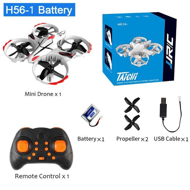 JJRC H56 Mini Drone - RC Helicopter Infraed Hand Sensing Remote Control Quadcopter for kids, Air Pressure Altitude Hold 3D Flip - RCDrone