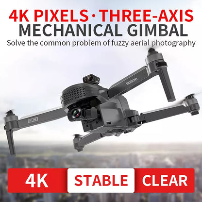 ZLL SG908 Pro - GPS Drones 4K Profesional three Axis Gimbal HD Camera 5G Wifi Drone 3KM RC Helicopter Quadcopter - RCDrone