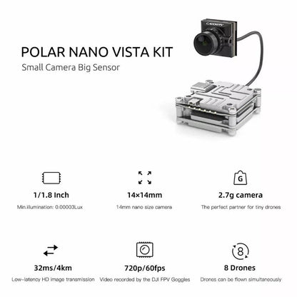 CADDX Air Unit Kit Nebula Pro Polar Nano Vista Kit For DJI Goggles V2 CADDXFPV - RCDrone