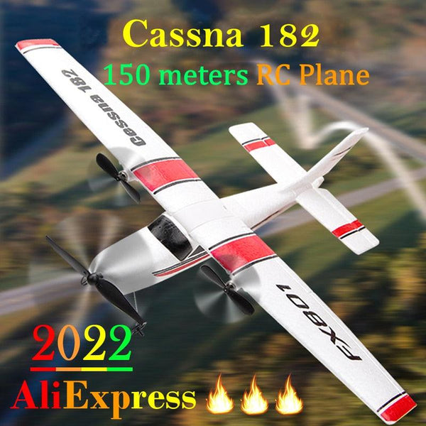 Rc Plane Kit Planeur Télécommande Avion Epp Foam Avion avec Lumière LED  Pour Débutants Adultes Enfants