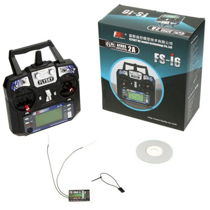FlySky FS-i6S zender voor racedrone en RC besturing FlySky FS-i6S zender voor racedrone en RC besturing