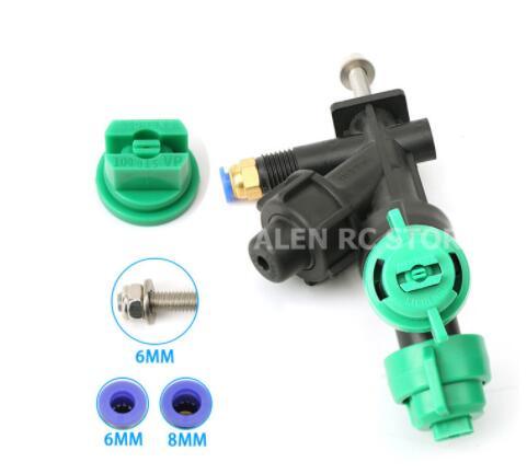 Pressure Spraying Nozzle - 6mm 8mm Agricultural plant protection drone pressure spraying nozzle fast plug single pass bilateral nozzle Agriculture Spraying Drone Accessories - RCDrone