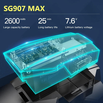 SG907 MAX Drone - 4K HD Professional 3-Axis Gimbal Brushless Motor 5G WIFI GPS HD Dual Camera Foldable Quadcopter FPV RC Dron Professional Camera Drone - RCDrone
