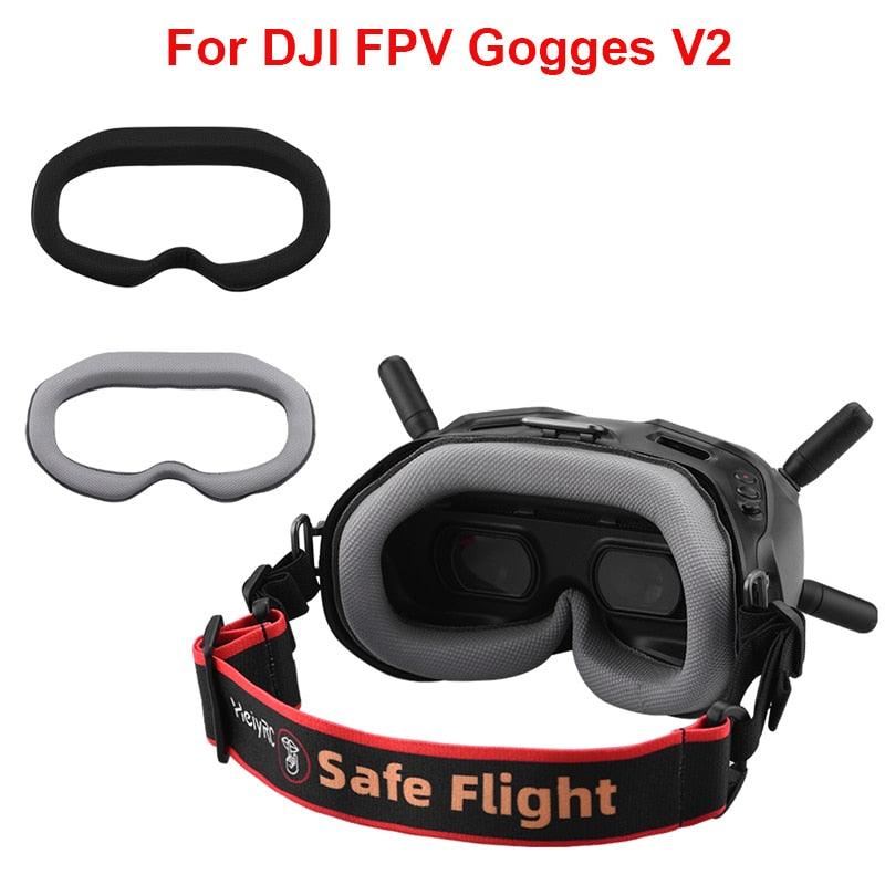 dji goggle strap Adjustable Head Strap Band for DJI FPV Goggles V2 Face Plate Eye Pad R – RCDrone