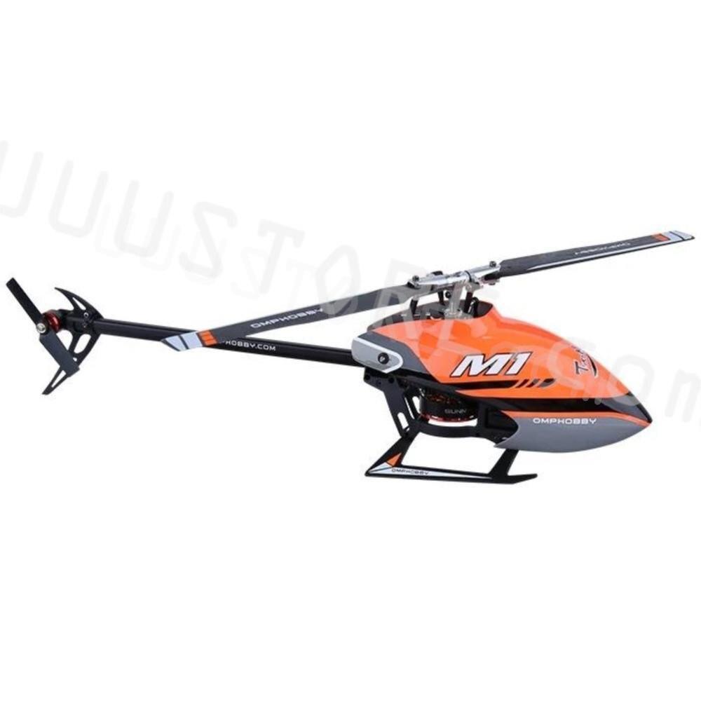 2023 New OMPHOBBY M1 290mm 6CH 3D Flybarless Dual Brushless Direct-Drive Motor RC Helicopter With Flight Controller for RC Model - RCDrone