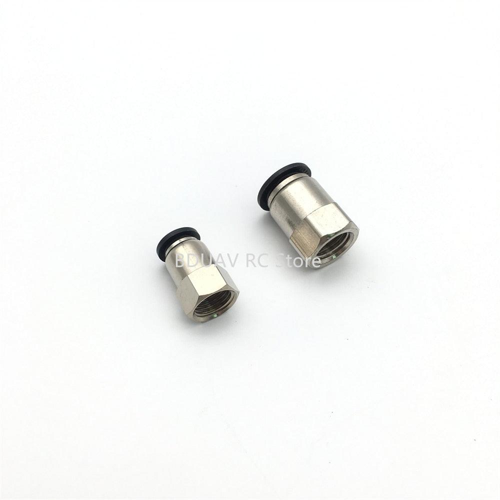 20pcs 8mm 12mm Flow Meter Outlet Fittings/Gas Hose Quick Fittings/Female Straight Head Agricultural Drone - RCDrone