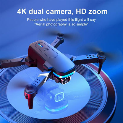 KY910 Mini Drone - 2023 New 4K Professional HD Dual Camera 2.4G Wifi FPV Foldable RC Quadcopter Aerial Photography Aircraft - RCDrone