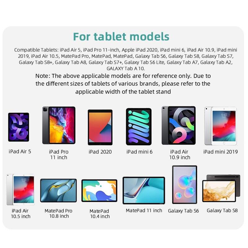 Tablet Holder for DJI Mavic 3/Mini 2/Air 2/2S/MINI 3 PRO Remote Control Tablet Bracket Stand Mount Clip for iPad Mini/Air/Pro - RCDrone