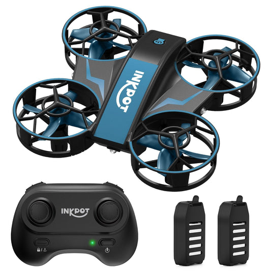 I06 RC Drone - Mini Drone for Kids Toy with 3 Level Mode for Beginners, Indoor Quadcopter Toys for Boys Girls Chirstmas Gift - RCDrone